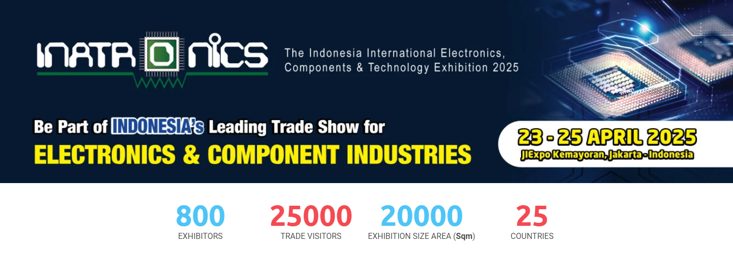 印尼雅加达电子元器件展览会（Inatronics）